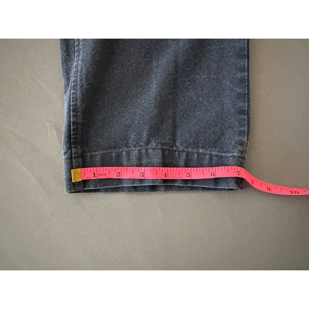 Sid Mashburn Pants Men 35x28 Blue Khaki Brush Heavy Canvas Trousers Garment Dyed - Picture 9 of 9